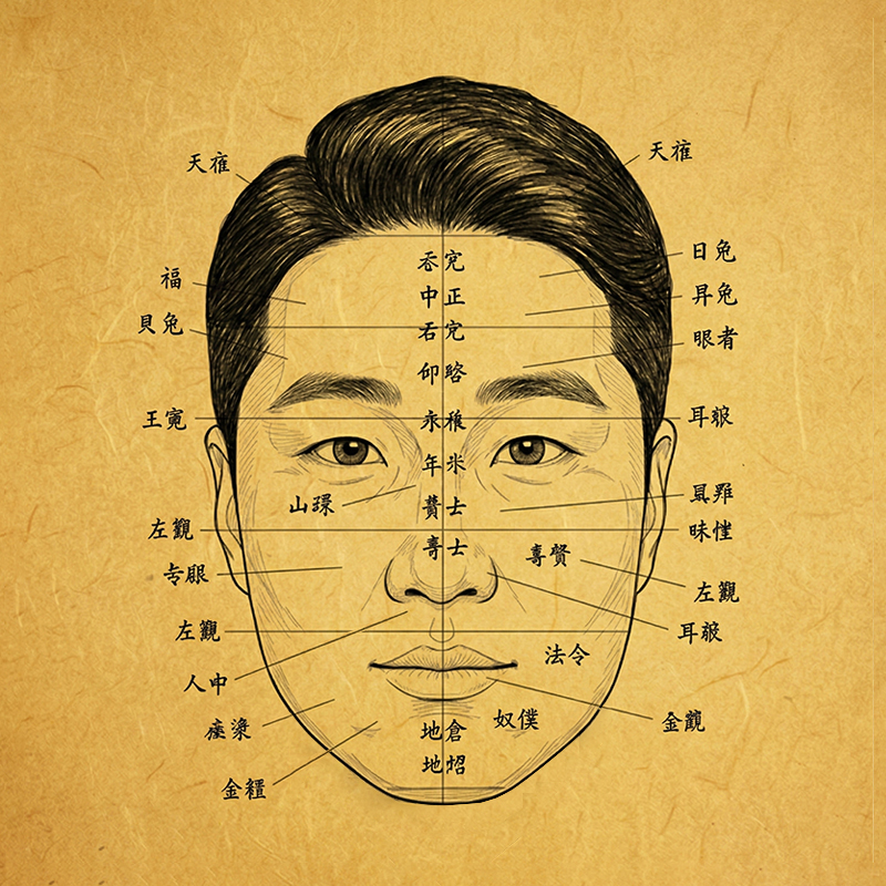 관상 분석 예시